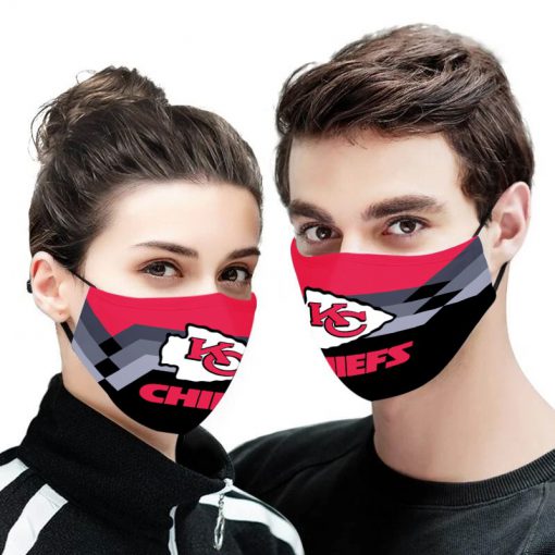 NFL kansas city chiefs anti pollution face mask 1