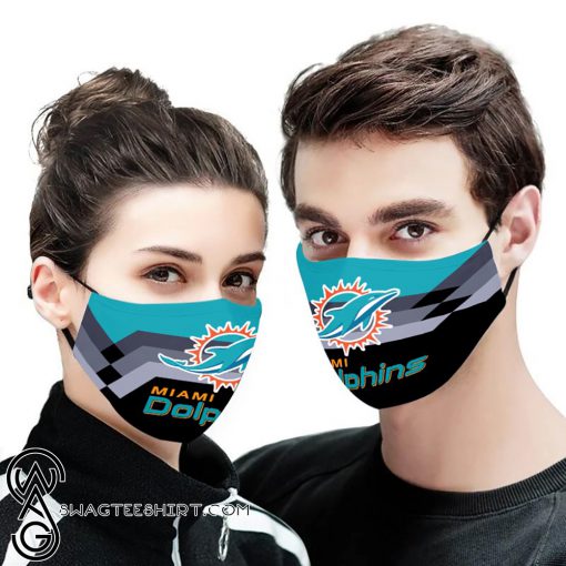NFL miami dolphins anti pollution face mask