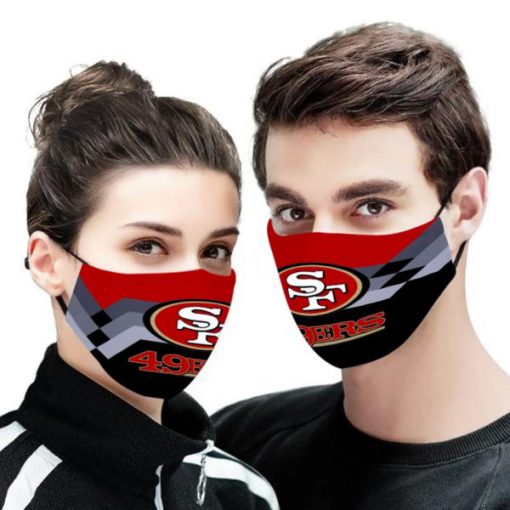 NFL san francisco 49ers anti pollution face mask 2