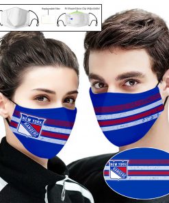 NHL new york rangers full printing face mask 1