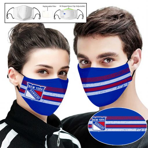 NHL new york rangers full printing face mask 1