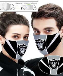National football league oakland raiders full printing face mask 1
