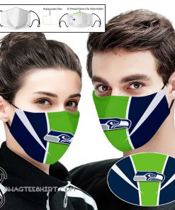 National football league seattle seahawks full printing face mask