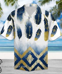 Native american summer hawaiian shirt