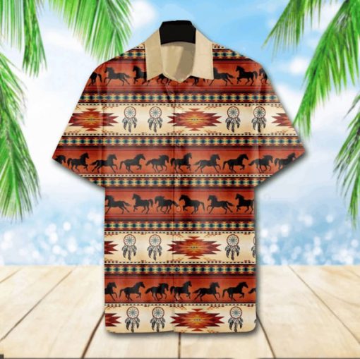 Native american symbols hawaiian shirt 1