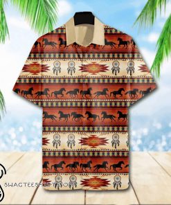 Native american symbols hawaiian shirt
