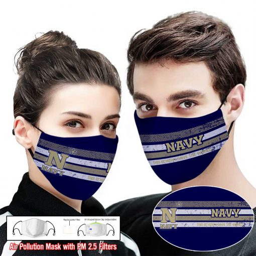 Navy midshipmen this is how i save the world full printing face mask 2