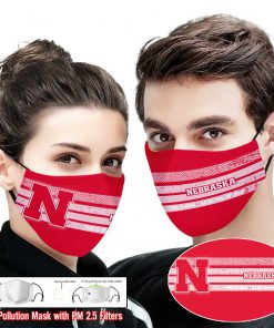 Nebraska cornhuskers this is how i save the world full printing face mask 1