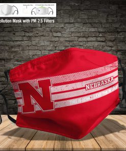 Nebraska cornhuskers this is how i save the world full printing face mask 3