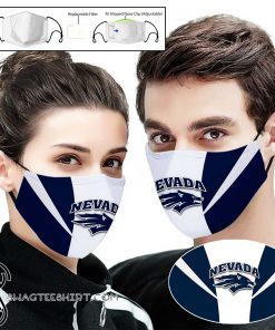 Nevada wolf pack full printing face mask