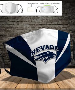 Nevada wolf pack full printing face mask 4