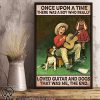 Once upon a time there was a boy who really loved guitar and dogs that was me the end poster