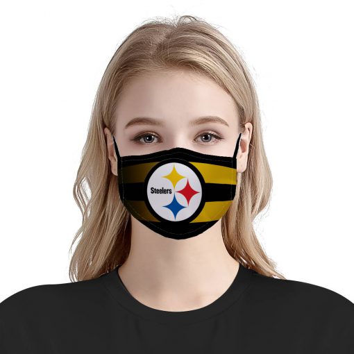 Pittsburgh steelers team anti pollution face mask 1