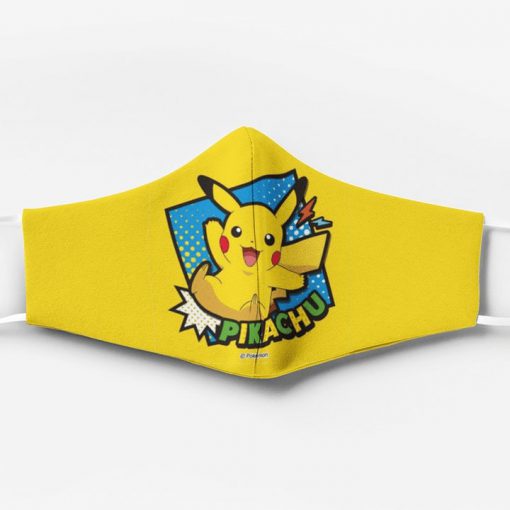 Pokemon pikachu full printing face mask 1