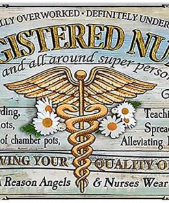 Registered nurse and all around super person poster 1