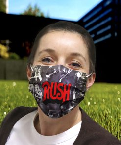 Rush rock band anti pollution face mask 1