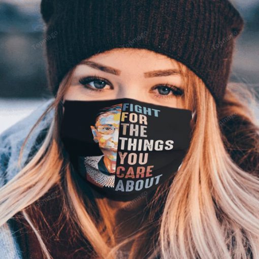 Ruth bader ginsburg fight for the things you care about anti pollution face mask 1