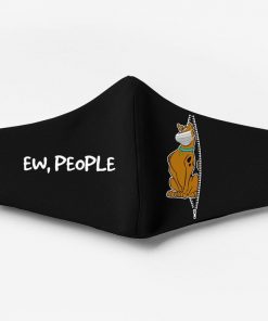 Scooby-doo ew people full printing face mask 1