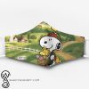 Snoopy and woodstock_s relationship full printing face mask