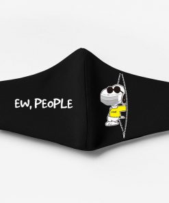 Snoopy ew people full printing face mask 1