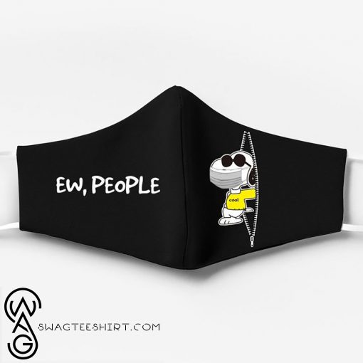 Snoopy ew people full printing face mask