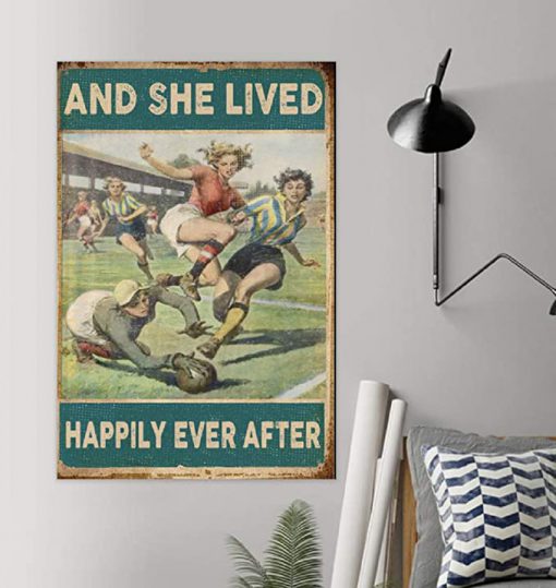 Soccer girl and she lived happily ever after poster 1