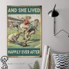 Soccer girl and she lived happily ever after poster