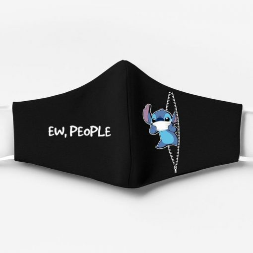 Stitch ew people full printing face mask 1