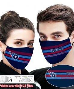 Tennessee titans this is how i save the world full printing face mask 1