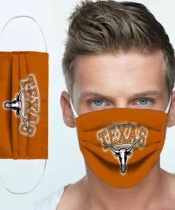 Texas longhorns football anti pollution face mask 1