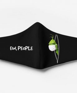 The grinch ew people full printing face mask 1