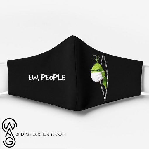 The grinch ew people full printing face mask