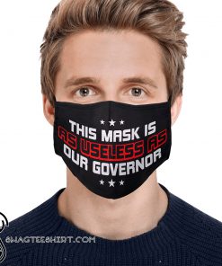 This mask is as useless as our governor anti pollution face mask