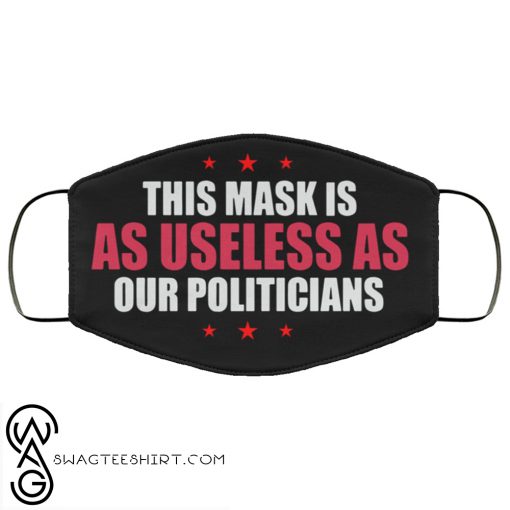 This mask is as useless as our politicians anti pollution face mask