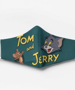 Tom and jerry cartoon full printing face mask 1
