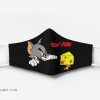 Tom and jerry full printing face mask