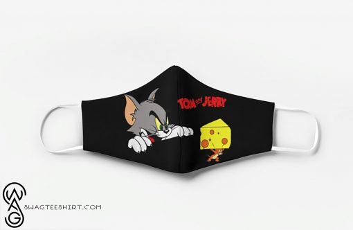 Tom and jerry full printing face mask