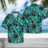 Tropical neapolitan mastiff hawaiian shirt