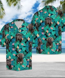 Tropical neapolitan mastiff hawaiian shirt 2