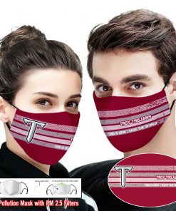 Troy trojans this is how i save the world face mask 1