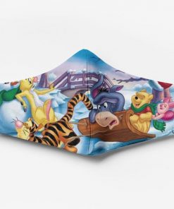 Winnie the pooh characters full printing face mask 1