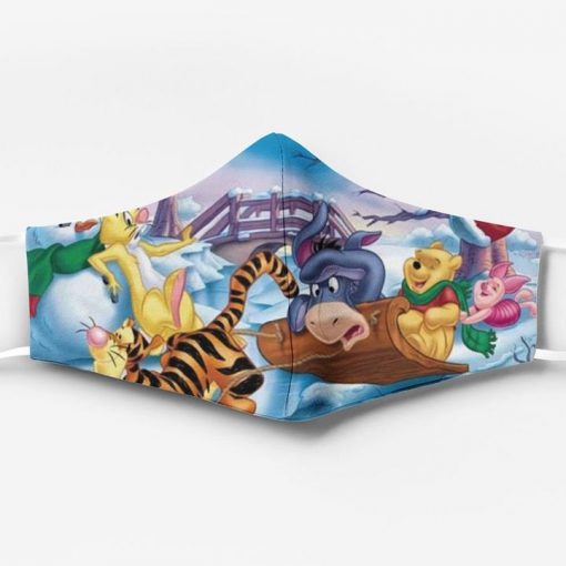 Winnie the pooh characters full printing face mask 2