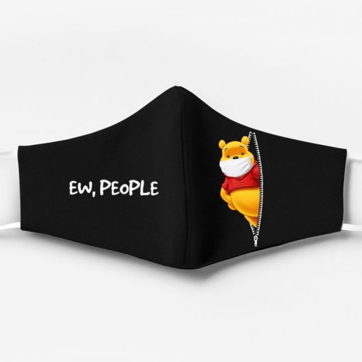 Winnie the pooh ew people full printing face mask 4