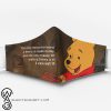 Winnie-the-pooh the only reason for being a bee is to make honey face mask