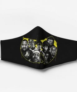 Wu-tang clan hip hop group full printing face mask 1