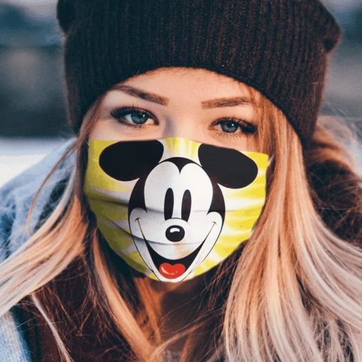 Mickey mouse face cartoon anti pollution face mask 1
