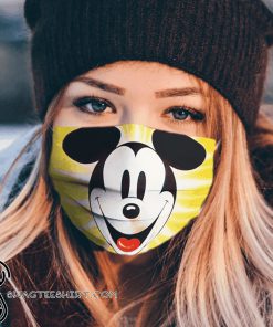 Mickey mouse face cartoon anti pollution face mask