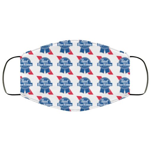 Pabst blue ribbon anti pollution face mask 1