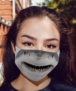 Smiling shark anti pollution face mask 1