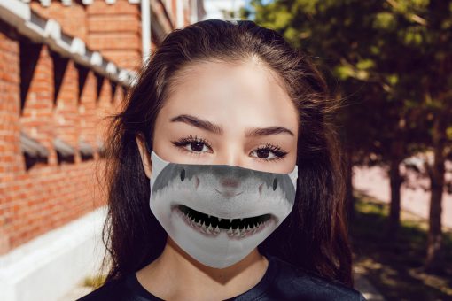 Smiling shark anti pollution face mask 2